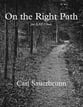 On the Right Path SAB choral sheet music cover